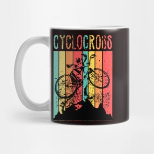 carrera de ciclismo cyclocross Mug